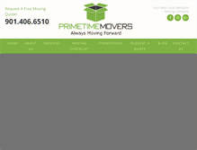 Tablet Screenshot of primetimemovers.net